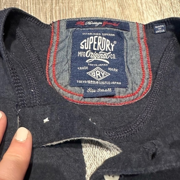 Superdry - Men’s Long Sleeve Top - Picture 4 of 9